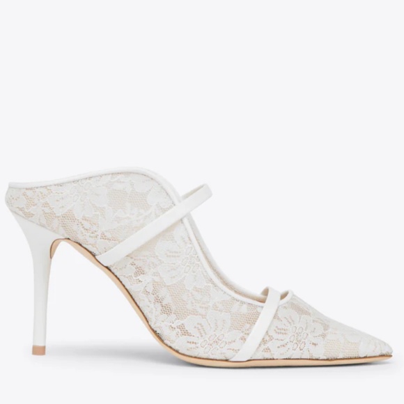 BNIB Malone Souliers Maureen Floral Lace Mules - Picture 5 of 6
